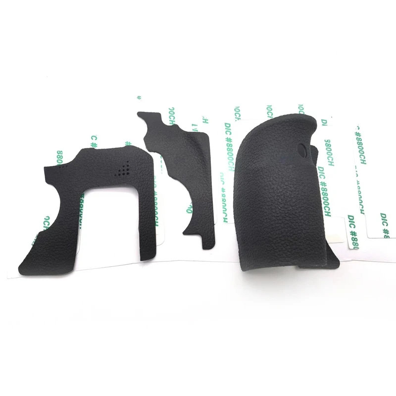 1Set (3Pcs) New Camera Body Rubber Grip Rubber Unit For Canon 6D Rubber Camera Repair Part Glue Send