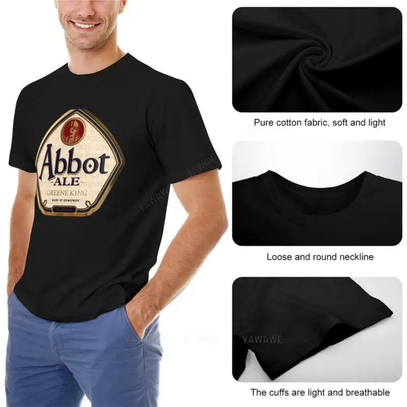 mens t-shirts cotton teeshirt abbot T-Shirt hippie clothes graphic t shirt mens plain t shirts