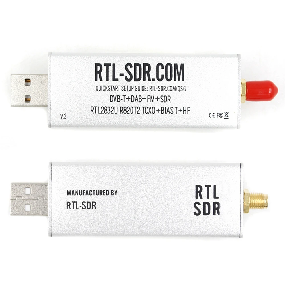 RTL-SDR V3 R820T2 RTL2832U 1PPM TCXO SMA RTLSDR Software defined wireless