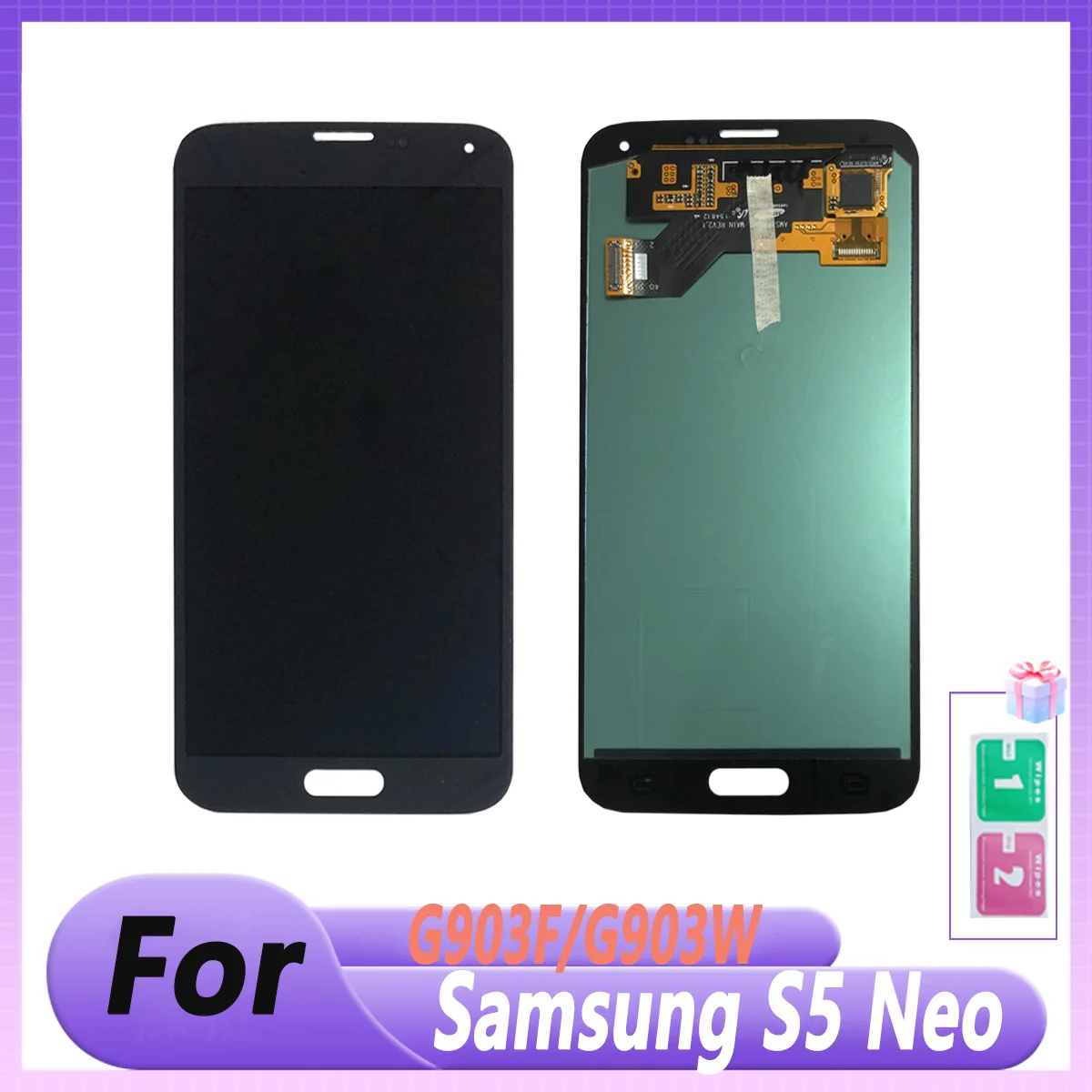 Qualidade aaa para samsung s5 neo display lcd tela de toque digitador assembléia para g903f/g903w peças lcd