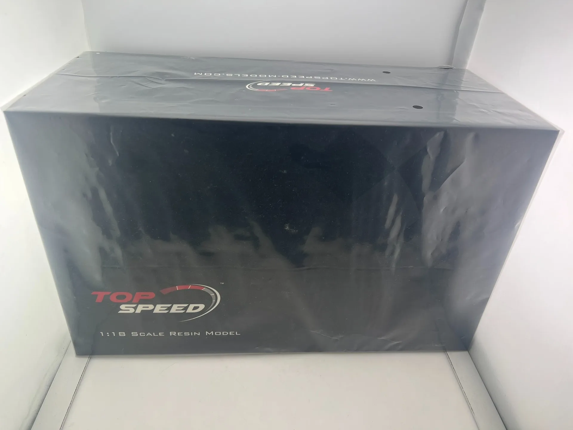 Topspeed – modèle de voiture en résine bleue, échelle 1/18, Audi RS6 ABT
