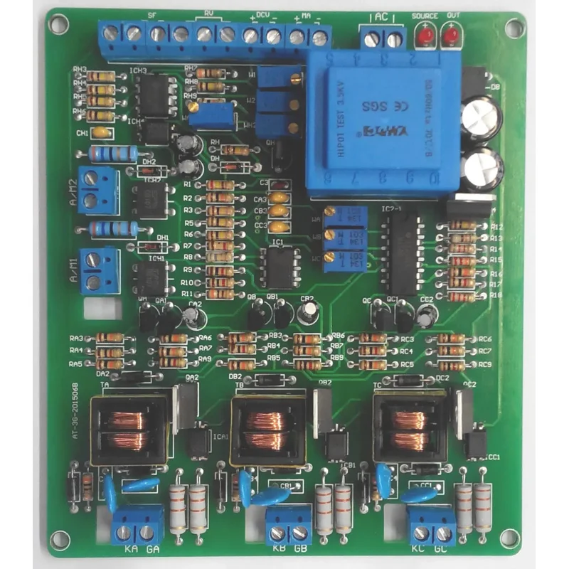 Three-phase Semi-controlled Thyristor Trigger Board