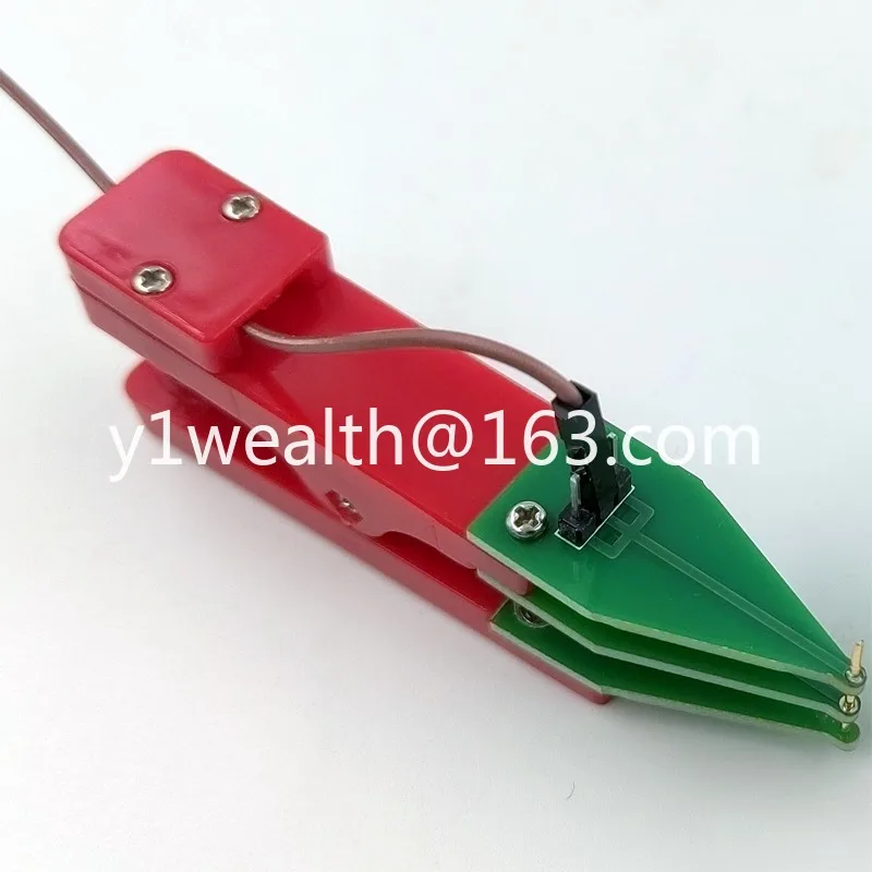 Single-point remote control fixture, power supply burning and flashing program probe