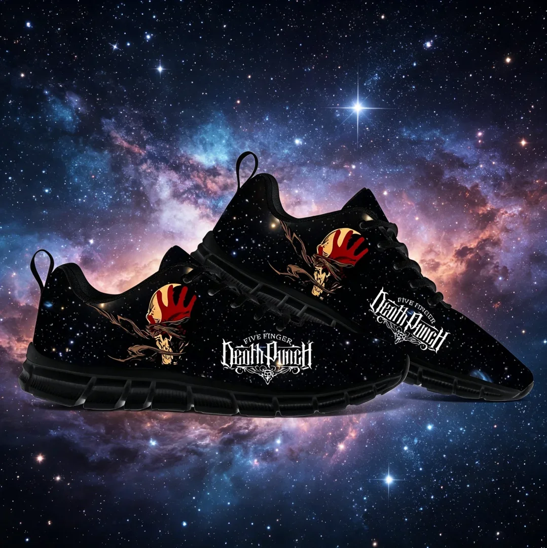 

Five Finger Death Punch Men Women Casual Sneakers Fashion Streetwear Shoes Non Slip Running Trainers Outdoor Walking
