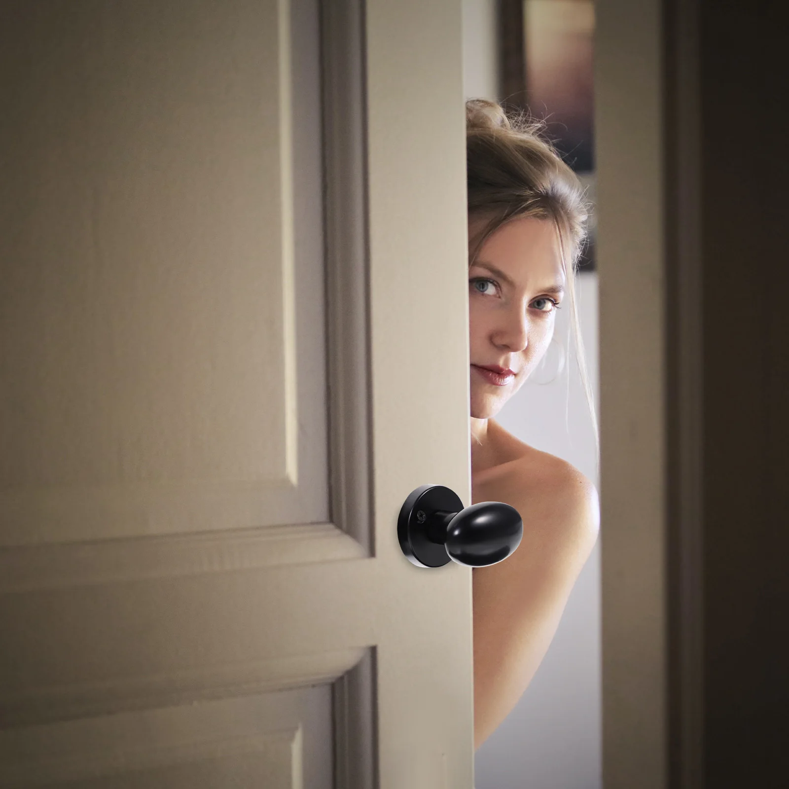 

Stainless Steel Invisible Lock Single Sided Deadbolt Smooth Polished Bedroom Bathroom Balcony Toilet Door H Easy Open Quiet