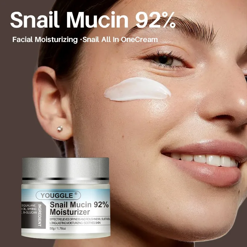Snail Mucin 92% Moisturizer  Moisturizing Soothing Skin Hydrating Cream
