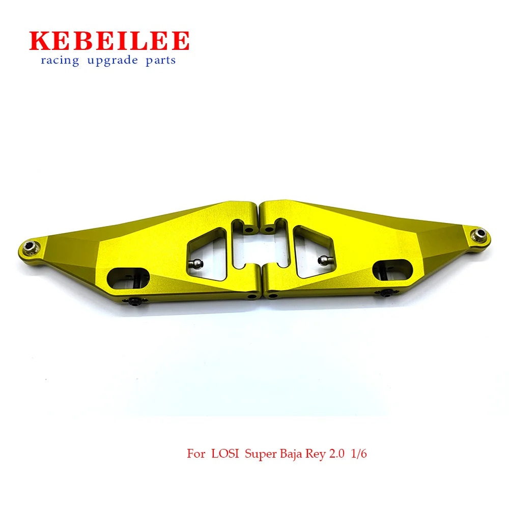 KEBEILEE CNC 7075 # 알루미늄 프론트 로어 암, LOSI 슈퍼 바자 레이 2.0 1:6