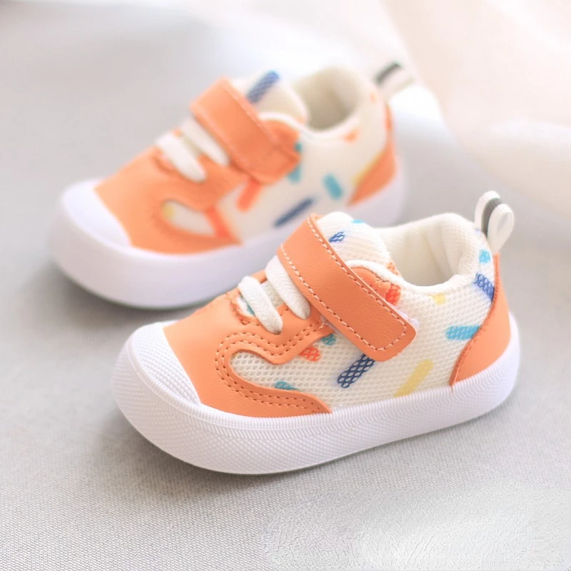 Baby Walking Mesh Shoes Soft Soled Functional Baby Casual Toddler Boy Shoes Toddler Girl Chunky Sneakers  Running Shoes