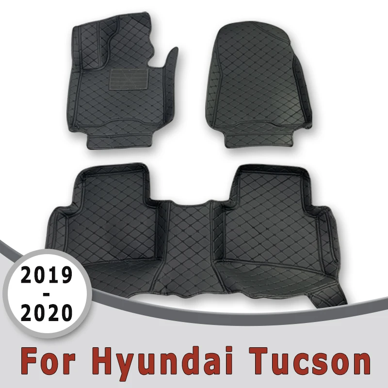 

Car Floor Mats For Hyundai Tucson 2019 2020 Carpets Auto Interior Parts Accessories Products Rug Waterproof Replacement Products
