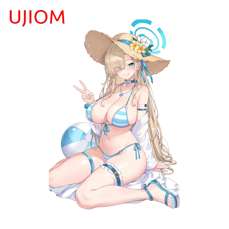 UJIOM Ichinose Asuna Sexy Bikini Wall Sticker Enchanting Fashionable Attractive Chic Decal Unique Sofa Wall Windows Decor