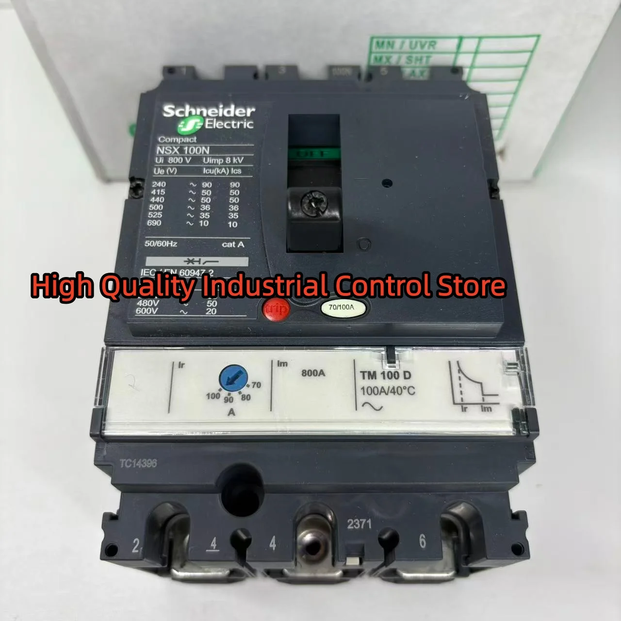 قواطع دوائر LV429840 NSX100N 3P 100A جديدة في الصندوق