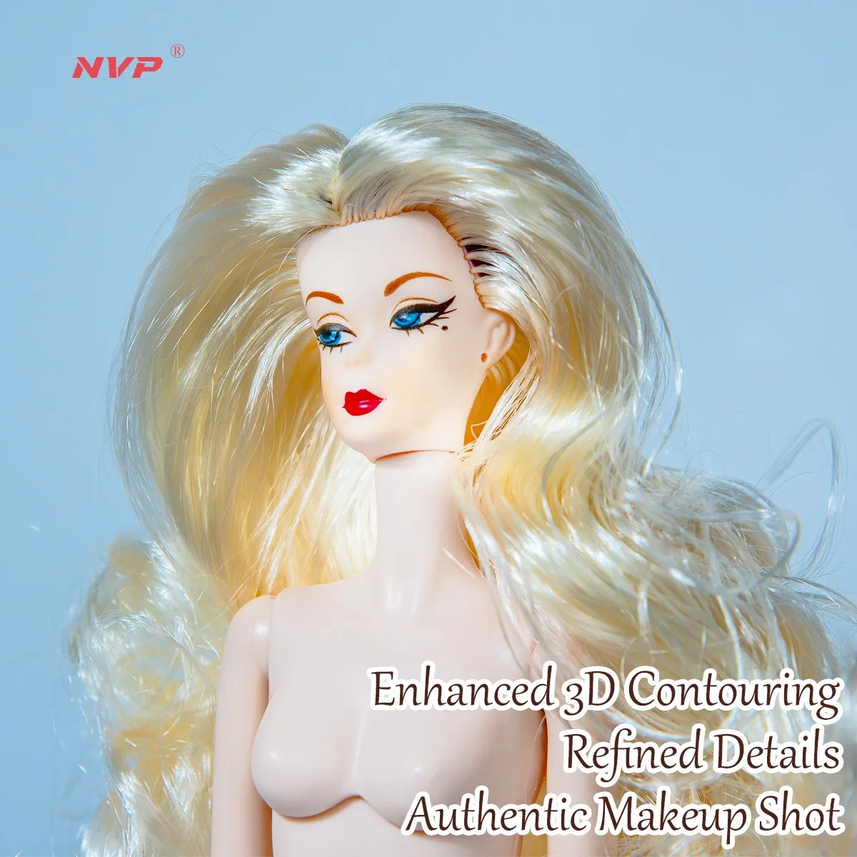 12関節BJDモデル、1/6スケール、精巧な変更可能なメイクアップ、12.6インチプレミアムギフト（衣類なし）