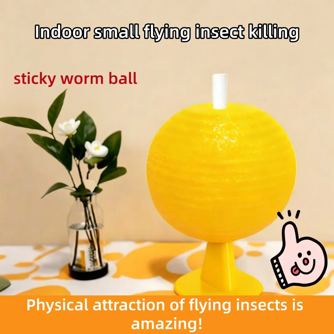 Trampa adhesiva para insectos, adecuada para baños, fruterías, cocinas, balcones, puede atrapar y matar eficazmente varios plagas.