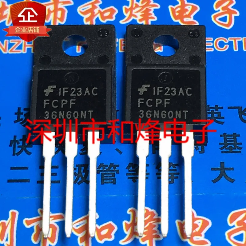 

Бесплатная доставка FCPF36N60NT TO-220F 600V 36A 20 шт.