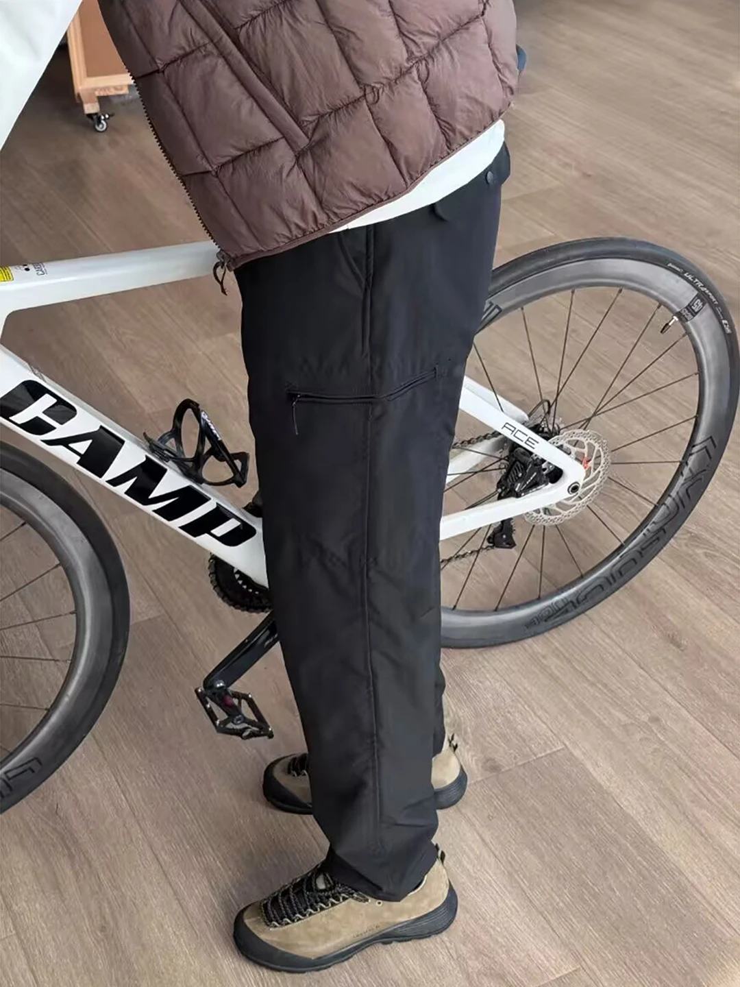 

Мужские утепленные водонепроницаемые рабочие брюки с флисовой подкладкой, осенне-зимние, с боковой молнией, мягкие, для походов и активного отдыха на природе