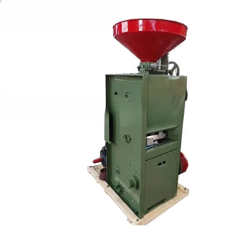Vertical rice whitening machine, and polishing machine/harvesting rice mill whitening machine