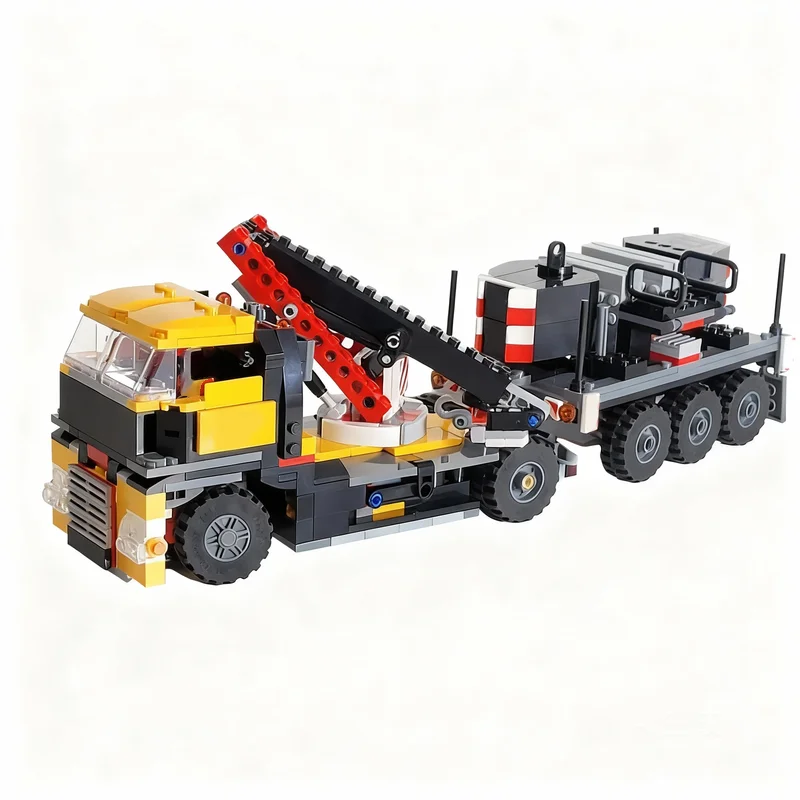 

706PCS MOC Creative Model Ballast Transporter Technology DIY Assembly Bricks Display Birthday Gift Collectible Decoration Home