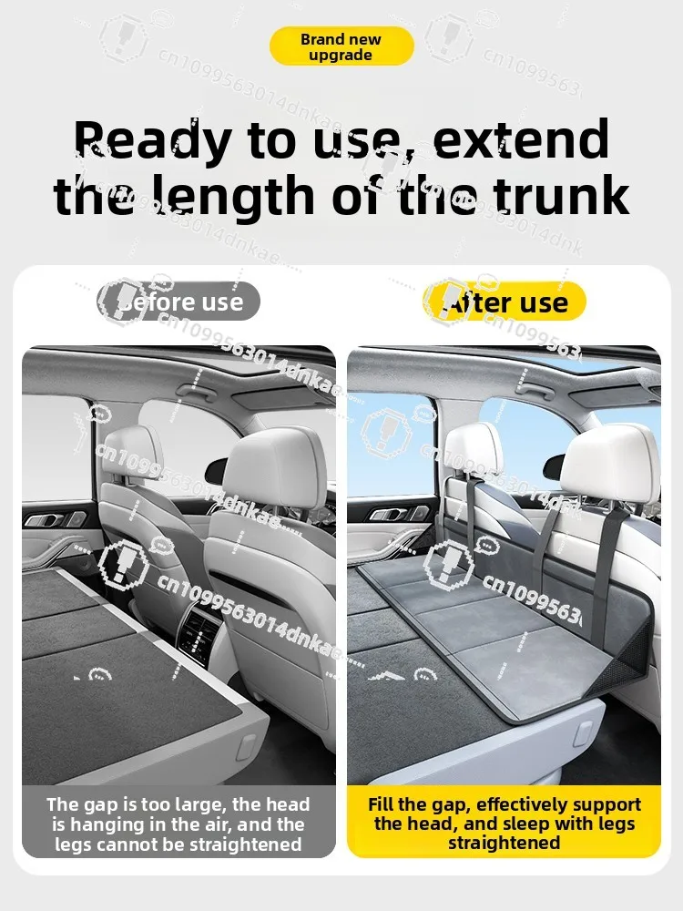 Bed Car Extension Board Rear Suv Trunk Car Bed Head Guard Single Seat Extended Rear Seat  A