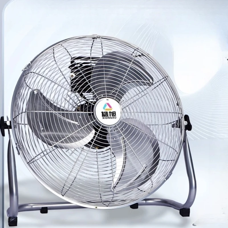 Pro Workshop Floor Fan 8Speed Sleep Mode 130°Adjustment Long-Range Airflow High-Power Copper Motor Rapid Low-Noise Cooling
