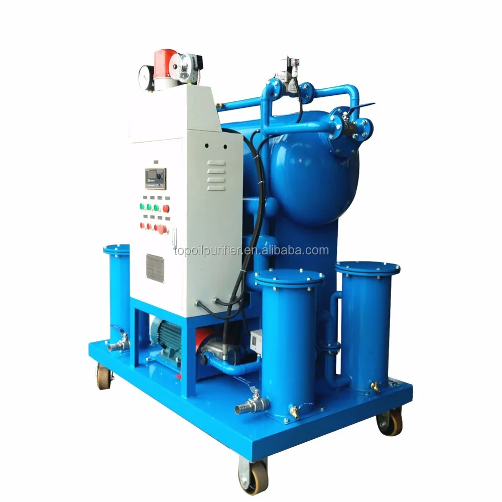 فاصل مياه الزيت المحمول / آلة الطرد المركزي لزيت المحولات / منقي زيت الوقود البحري #4