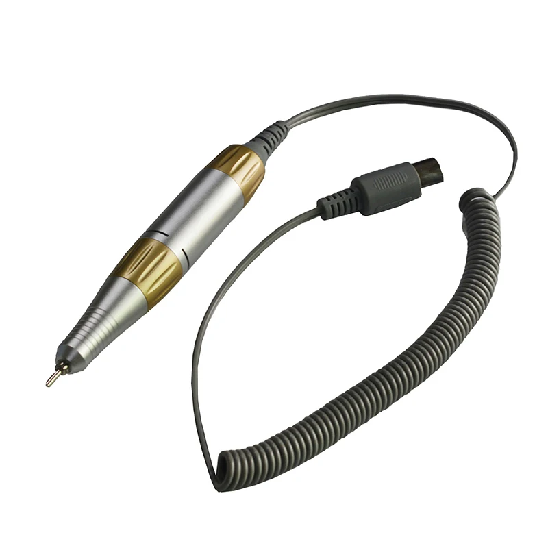 Elektrische nagelboor Pen Handvat Bestand Polish Grind Machine Handstuk Manicure Pedicure Tool DC PLUG Nagelbooraccessoires