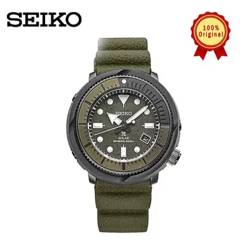 SEIKO men's watch PROSPEX automatic mechanical luminous circular dial sports diving watch silicone strap SNE537 Wristcatches