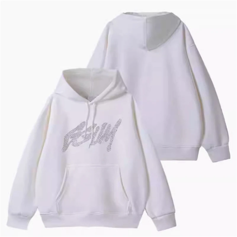 KPOP YEONJUN álbum solitario GGUM Sudadera con capucha de algodón moda letra impresa pulóver Unisex Sudadera con capucha Casual Sudadera con capucha regalo para seguidores