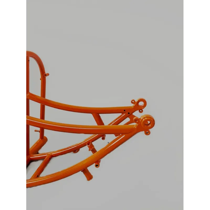 20 Inch Bicycle Front Fork Chrome Molybdenum Steel Cylinder Shaft Shelf 25.4mm 28mm Diameter Compatible with Melon Car Style