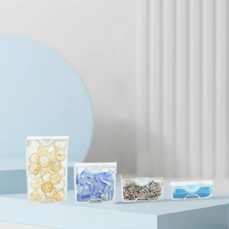 

Handmade Bead Jewelry Sorting Box Transparent dust-proof acrylic diamond box Bead stringingDIYStorage
