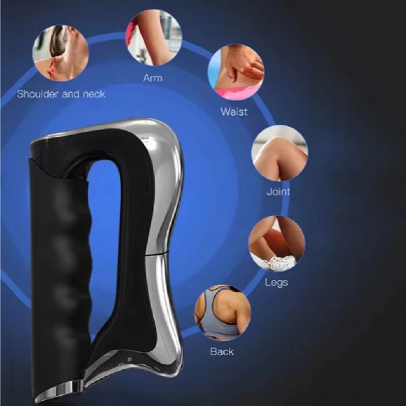 وصول جديد جهاز تدليك Gusha الليفي العضلي NMES يده مدلك العضلات العميقة