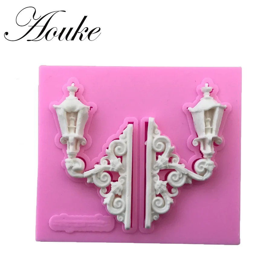 Street Light Indicator Logo Liquid Silicone Mold, Fondant DIY Tool X143