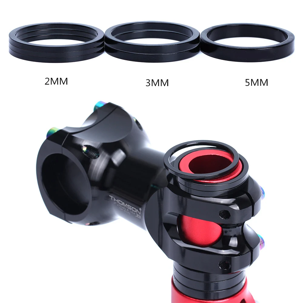 RISK 2/3/5mm Adjustment Aluminum Alloy Bike Bicycle Fork Washer Stem Headset Spacers Raise Handlebar Ring Cycling Accessory