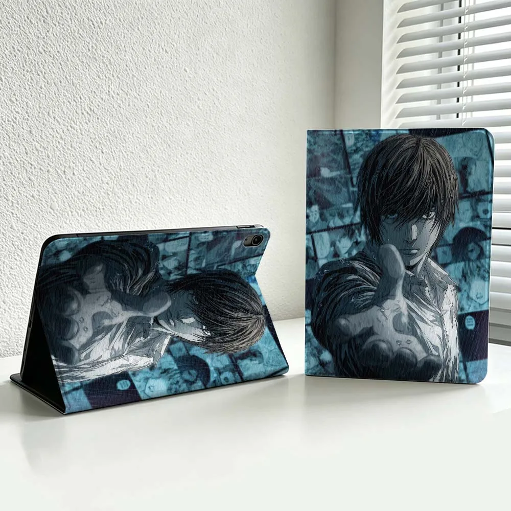Cool D-Death Note Anime For iPad Pro Air mini 7 6 5 4 3 2 1 9gen M5 M4 11th 10th A17 Pro A16 Soft Inch Tablet Case Cover
