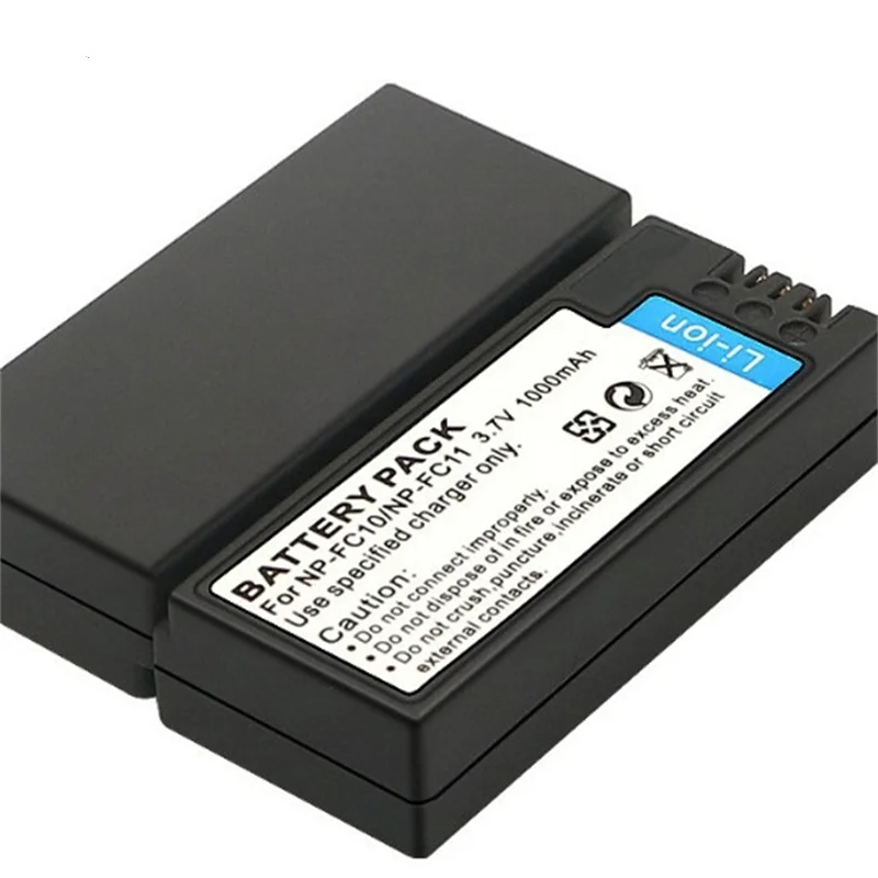 

1000mAh NP-FC10 NP-FC11 Li-ion Battery and USB Charger For SONY F970 FZ100 FW50 BN1 BD1BG1 BX1 FH/FV/FP Digital Camera Battery