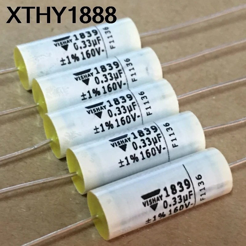 

5 шт. MKP 1839 серии, 0,33 мкФ, 160 В, конденсаторы для аудиофильских усилителей (бесконечная емкость)