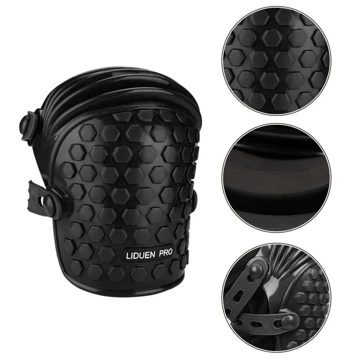 Non-Skid Knee pads for Construction, Flooring,Gardening, Cleaning and Garage with High Density EVA Foam Adjustable Straps
