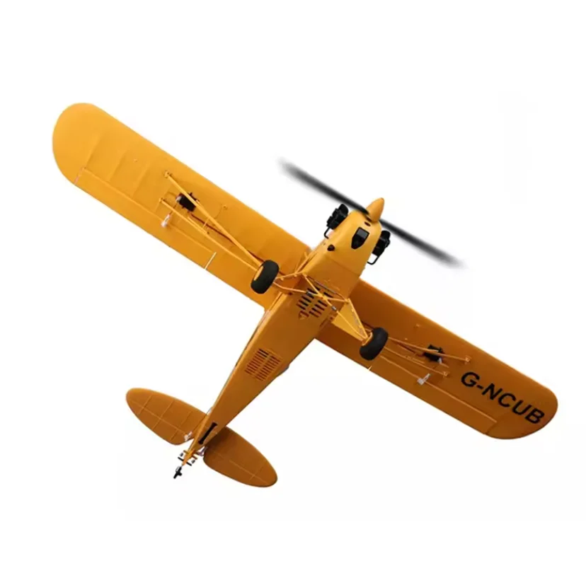 SAYZON Avion Télécommandé A160 J3-CUB – 5 Canaux – Moteur Brushless 1406 – 3D/6G – Vol Extérieur