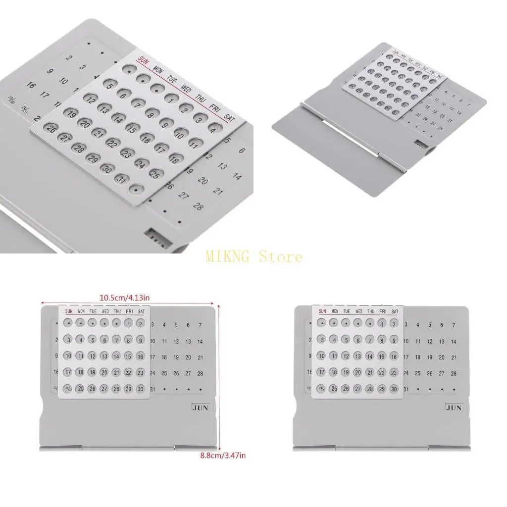 

Супер вечный уникальный регулируемый настольный календарь офисные принадлежности ручной набор DIY лучшая распродажа