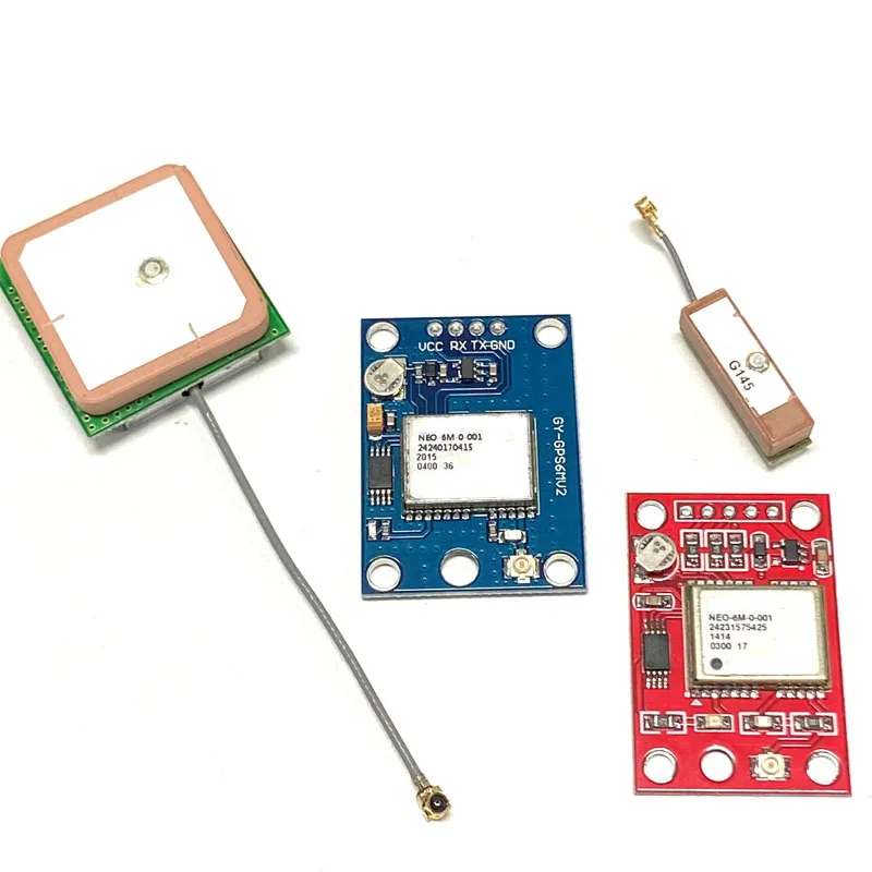 GY-NEO6MV2 NEO6MV2 Flight Control GPS Module New With EEPROM MWC APM2.5 Flight Control Large Antenna Red Blue