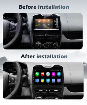 10palcový autorádio s multimediálním displejem pro Renault Clio 4 2012-2018, Carplay, video přehrávač, Android Auto 4G, WIFI, GPS navigace, DSP, stereo, BT 10 nejlepší prodej Renault Clio 4 - №1