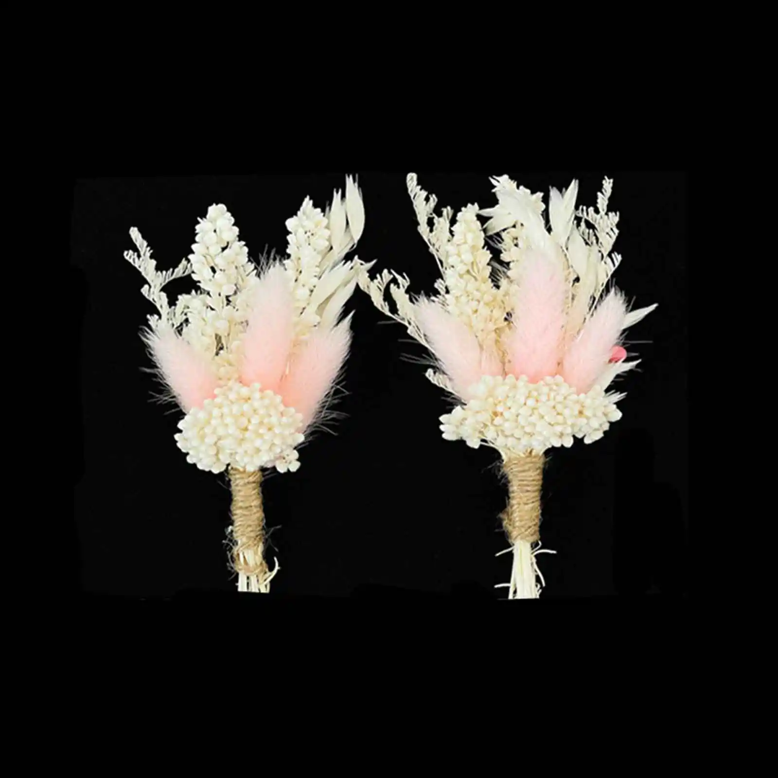 

6pcs black bunny tail grass flore The flower head size is about 15cm high quality flowers Permanent Decor Natural MINI Bouquet