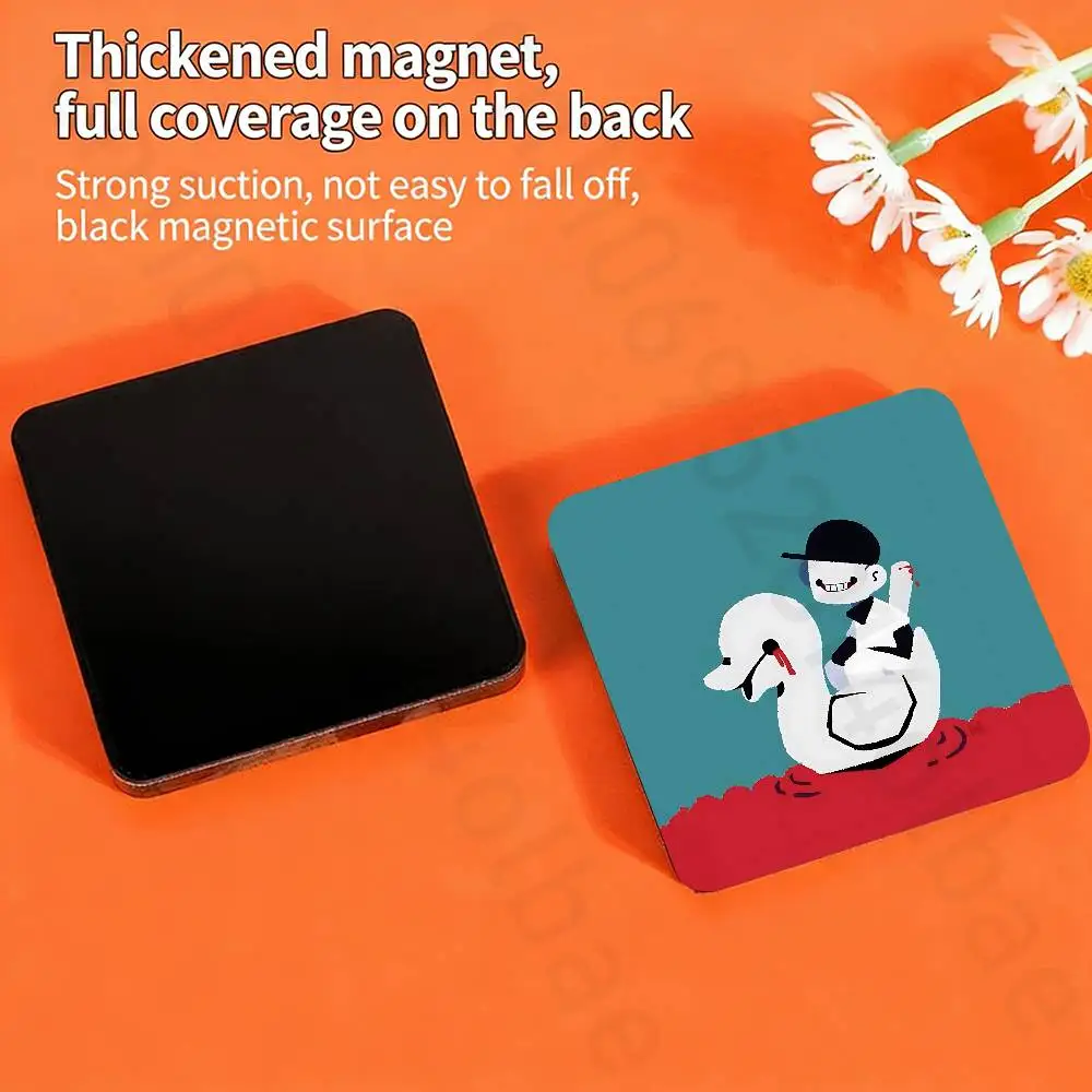 O-OFF Game The Batter Fridge Magnets Round Magnetic Refrigerator Decoration Memorial Gifts Wedding Favors