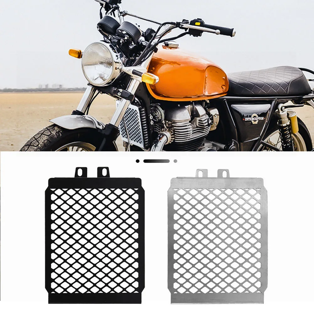 

For Royal Enfield Interceptor 650 2021 2022 Motorcycle aluminum Radiator Guard Grille Protective Guard Cover