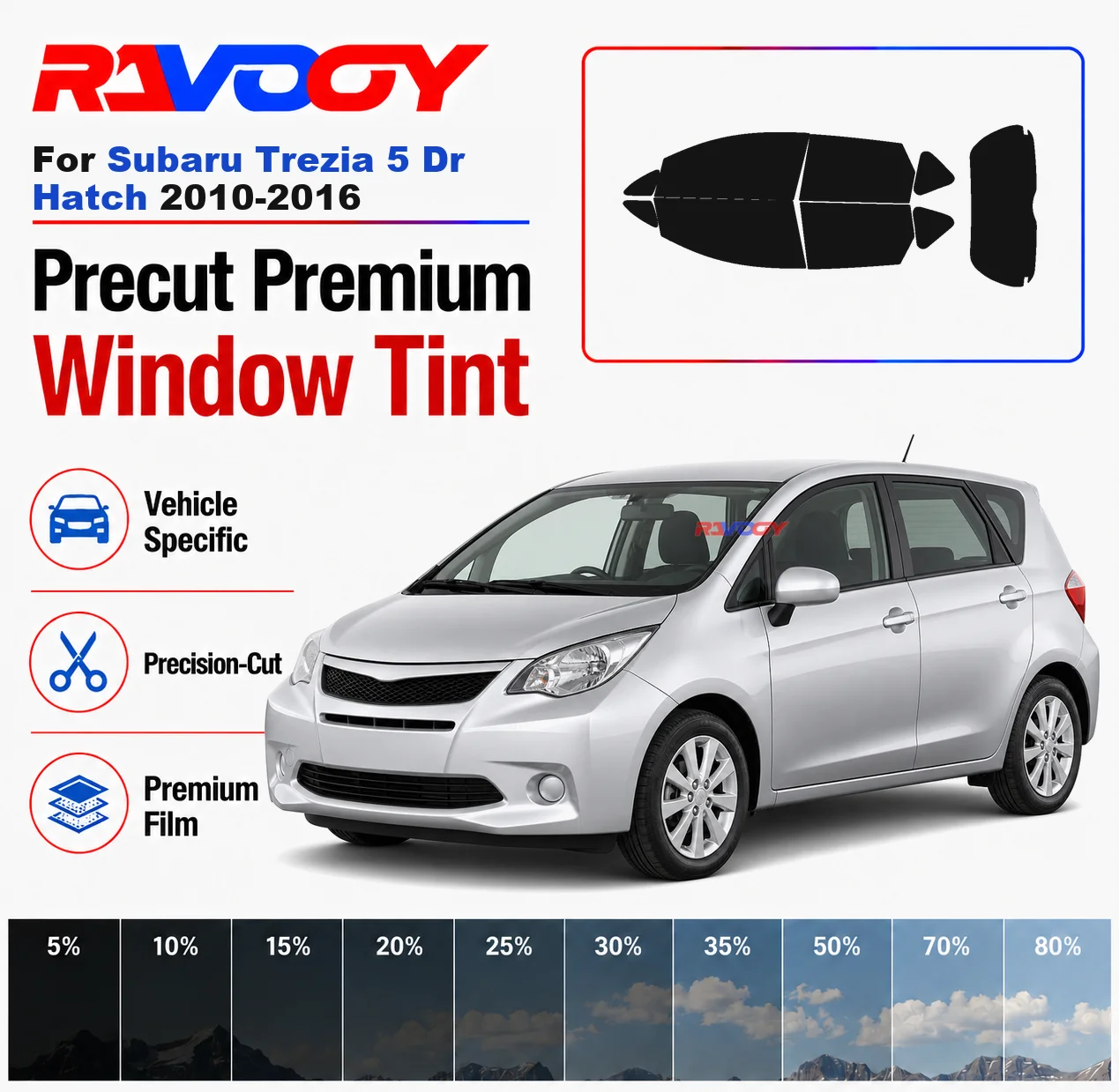 premium-precut-window-tint-kit-front-rear-windows-for-subaru-trezia-5dr-hatch-2010-2016-complete-set-car-solar-nano-ceramic-film