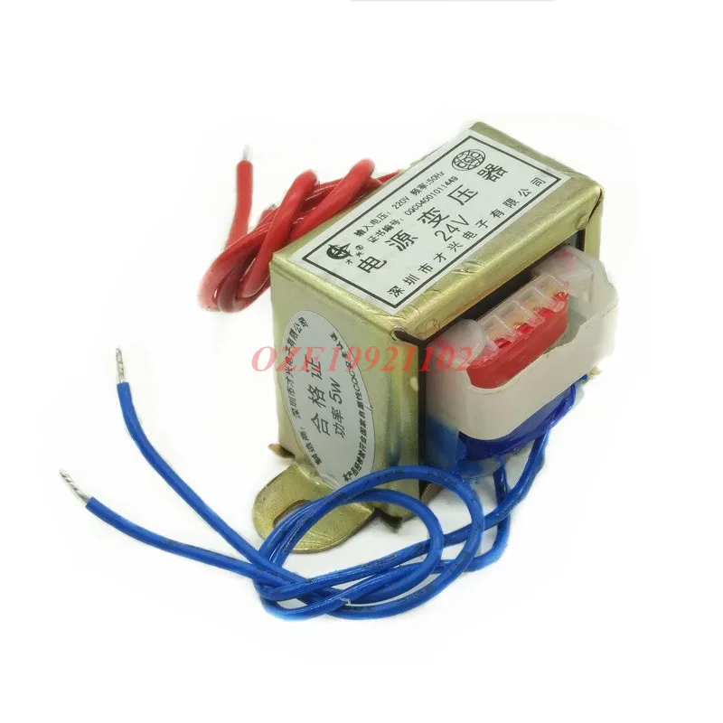 1PC Electric Power Transformer 5W Power 220V/380V 50Hz Input 6V 9V 12V 15V 18V 24V 36V 48V 220V Output Single Voltage 56mm