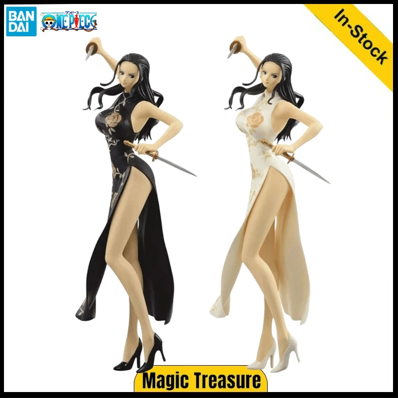 

Genuine in Stock Bandai Original One Piece Cheongsam Nico Robin Model Two-color Anime Character Model Toy Collection Gift