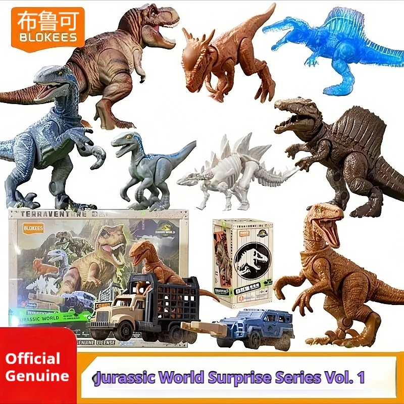 Новая натуральная коллекция Blokees, мир Юрского периода, версия-сюрприз, версия 1, динозавр, тираннозавр Рекс, игрушки, модель, рождественские подарки