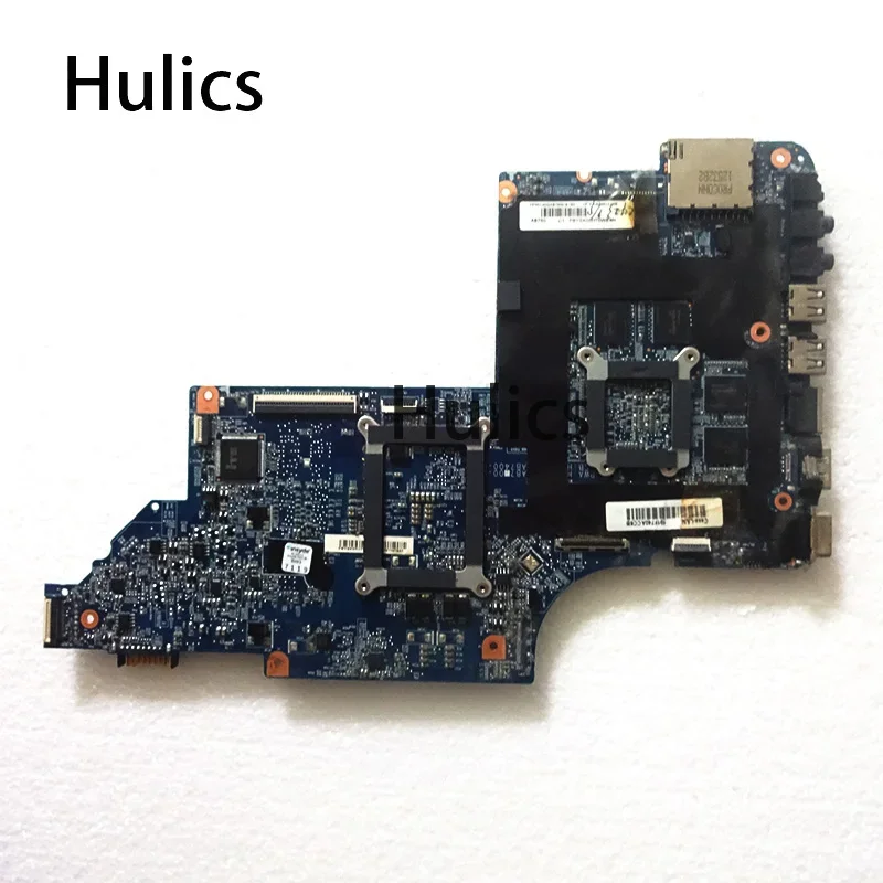 Hulics Used 650854-001 Main Board For HP Pavilion DV6 DV6-6000 Laptop Motherboard Socket Fs1 HD6750 1GB