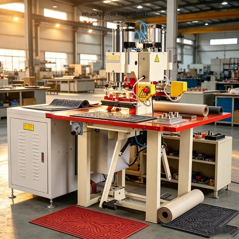 High Frequency Yoga Mat logo Embossing Machine