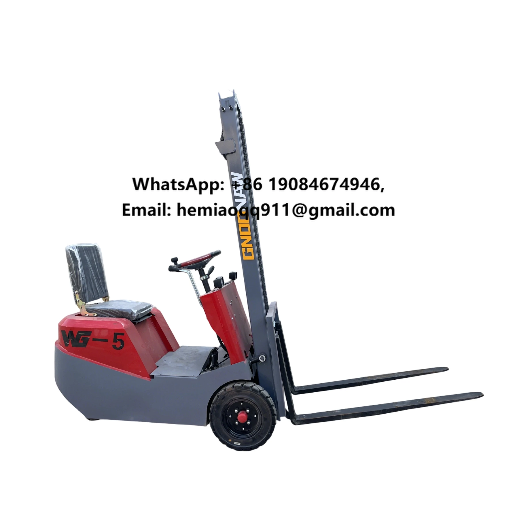 1.5 T Electro Points Three Wheeler Full 3m Height Truck Lifting 3 Meter Battery 3 Wheel Electric Forklift